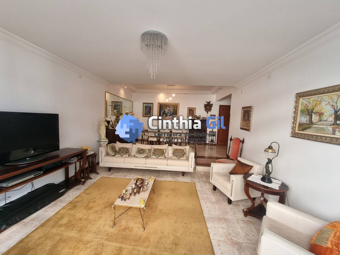 Apartamento à venda com 3 quartos, 160m² - Foto 1